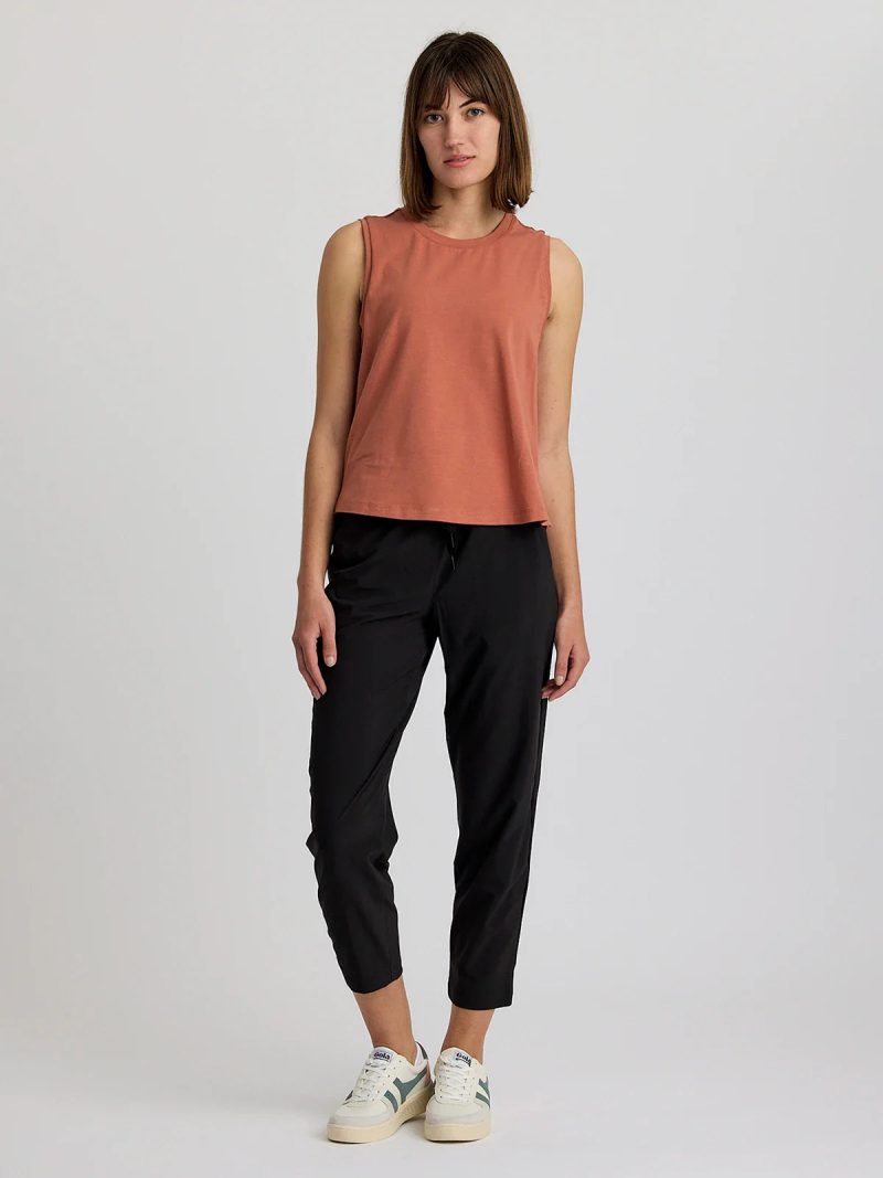 Women's Bamboo Current Tank - Redwood - Image 3