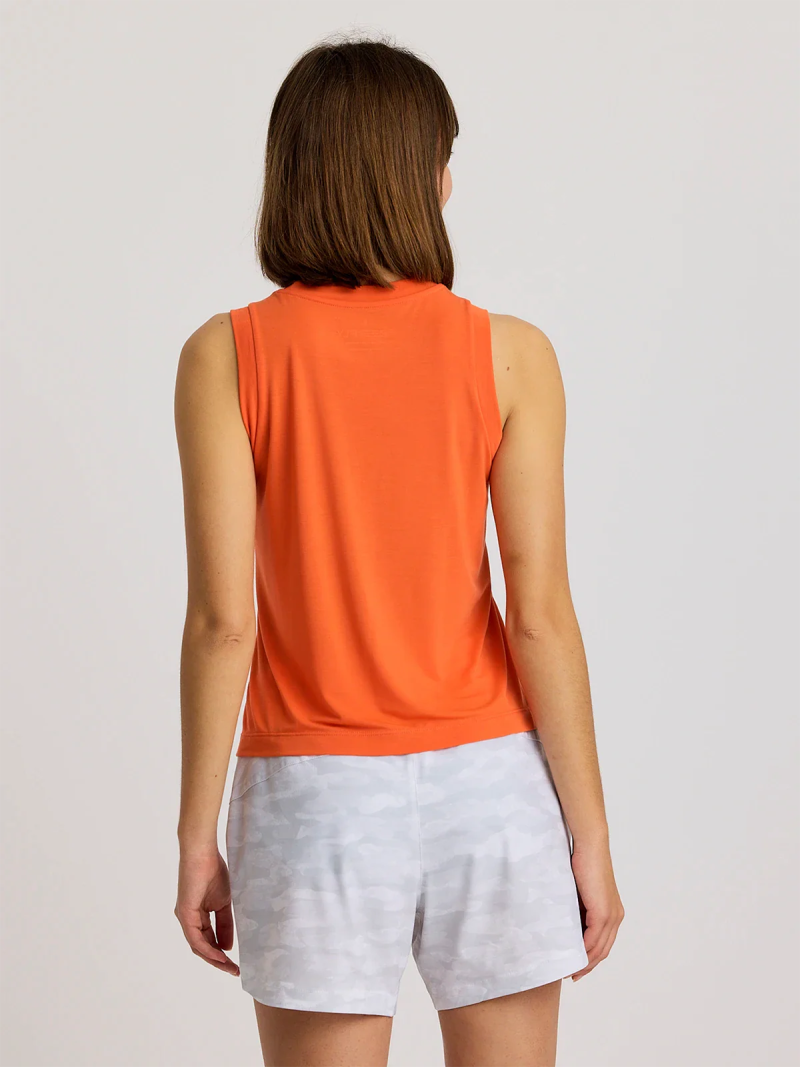 Women's Elevate Lightweight Tank - Tigerlily - Image 4